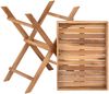 House Nordic Tabletttisch, Teakholz, natur, 29x39x49,5 cm Bild 2