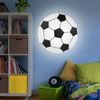 RGB LED Deckenleuchte, Smart, Glas, Fußball-Design, D 30 cm Bild 3