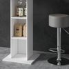 Bartisch-Set Rodeo Beton 70 x 70 cm mit 2 Barhockern Vicco Bild 5
