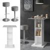Bartisch-Set Rodeo Beton 70 x 70 cm mit 2 Barhockern Vicco Bild 2