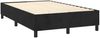 vidaXL Boxspringbett mit Matratze Schwarz 120x200 cm Samt 3143135 Bild 4