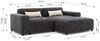 Ecksofa Designersofa ROMY XS in Stoff Enjoy Me Honiggelb Ottomane Rechts Bild 3