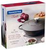 Tramontina Wok TRENTO - Gusseisen, Woktopf, 32 cm, Gusseisen (1 Wok, 1 Deckel), Woktopf mit Deckel, Induktion, Optimale Wärmeleitung Bild 3