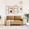 vidaXL 2-Sitzer-Sofa, Samt braun, 157 x 77 x 80 cm Bild 3