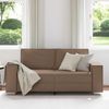 vidaXL Zweisitzer-Sofa Cappuccino 180 cm Kunstleder 4105055 Bild 3