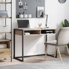 vidaXL Schreibtisch mit Speicher Sonoma 100 x 50 x 75 cm Holzwerkstoff 886475 Bild 1