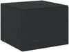 vidaXL Gartentruhe, Polyrattan schwarz, 291 Liter, 80 x 75 x 59 cm Bild 2