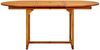 vidaXL Garten-Esstisch (120-170)x80x75 cm Massivholz Akazie 316567 Bild 5