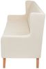 vidaXL 3-Sitzer-Sofa Stoff Cremeweiß [245451] Bild 3