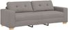vidaXL 3-Sitzer-Sofa Taupe 220 cm Stoff 4105094 Bild 2