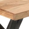 vidaXL Esstisch 120x60x76 cm Massivholz Akazie 323559 Bild 4