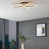 Eglo 900319 Deckenleuchte PARRAPOS-Z Stahl schwarz, Kunststoff weiss LED 41W 3000-6500K L:61. 5cm B:45cm H:8cm dimmbar mit Connect-Z Funktion Bild 3