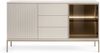 Selsey 'Tosena' Sideboard 2-türig mit Schubladen und LED, Greige, 154 cm Bild 5