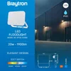 Braytron LED Flutlichtstrahler Außen IP65 Weiß 3CCT Gartenstrahler 20W Bild 3
