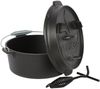 El Fuego Kasserolle El Fuego® Dutch Oven, Eisenguss (Set, 4-tlg), aus Gusseisen, mit spezieller Oberflächenveredelung, 3,5 l Bild 4