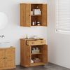 vidaXL Badezimmermöbel-Set mit Regal VIGO 2 pcs Braun und Honigbraun 3328541 Bild 4
