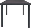vidaXL Outdoor-Esstisch Anthrazit 190x90x74 cm Stahl 313088 Bild 3