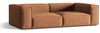 Micadoni Sofa Nuria 4-Sitzer Samt Honig Bild 2