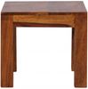 Couchtisch Massivholztisch AMAR 45x45cm Holz Sheesham Landhaus-Stil Bild 4