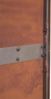 Cortenstahl Sichtschutzwand Brennholzregal 200x200x38 cm Rost Holzlager Edelrost Bild 5