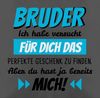 Shirtracer Dekokissen Bruder Ich habe versucht für dich das Geschenk zu finden I Bruder Gesc, Bruder Bild 1