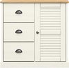Sideboard, Kommode mit Schubladen 78x40x75 cm Massivholz Kiefer j2203p Bild 5