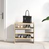 vidaXL Schuhregale 2 Stk. Stapelbar Sonoma-Eiche 60x30x30,5 cm 858862 Bild 3