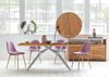 TABLES&Co Tisch 220x100 Recycelte Teak Natur Metall Silber Bild 3
