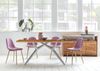 TABLES&Co Tisch 220x100 Recycelte Teak Natur Metall Silber Bild 2