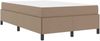 vidaXL Bettrahmen mit Matratze Cappuccino 120 x 200 cm Stoff 3398998 Bild 4