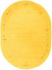 Gabbeh Teppich - Indus »Fenth« 240 x 170 cm - gold - oval Bild 3