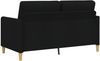 vidaXL Sofa mit Stauraum Schwarz 152 x 78 x 87 cm Polyester 42036921 Bild 5
