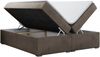 Boxspringbett - Doppelbett mit Multipocket-Matratze - BESS -180x200 - Braun Velours - H4 Bild 4