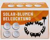 Solar LED-Beleuchtung Blumen Ø20-25 x H3 cm Solarleuchte für Garten, Terrasse oder Balkon mit integrierten LED-Lichtern für stimmungsvolle Beleuchtung bei Dunkelheit Bild 4