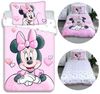 Sarcia. eu Kinderbettwäsche DISNEY Minnie Mouse Kinderbettwäsche rosa/weiß 100x135 cm Baumwolle Bild 5