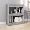 vidaXL Bücherregal/Raumteiler Grau Sonoma 60x30x72 cm 813600 Bild 3