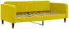 vidaXL Tagesbett mit Matratze Gelb 100x200 cm Samt 3197051 Bild 3