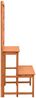 vidaXL Blumentreppe mit Rankgitter Orange 70x42x120cm Massivholz Tanne 314842 Bild 3
