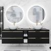 Lookway Badmöbel-Set ARTEMIS III 140 cm Bad-Set mit Unterschrank und Spiegel, (Badezimmerschrank mit wählbarem Spiegel, Becken und Armatur), mit Soft-Close-System Bild 2