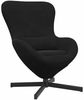 vidaXL Eiersessel Schwarz 63 x 73 x 90 cm Samt 42002762 Bild 2