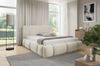 Polsterbett Schlafzimmerbett SPRINGS 120x200cm in Stoff Lambi Creme Bild 2