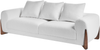 Sofa 3-Sitzer VINLIDEN Bouclé Weiß Bild 5
