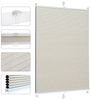 Sekey Wabenplissee Plissee ohne Bohren Verdunkelung Rollo 100% verdunkelnd Blickdicht, verdunkelnd, Klemmfix Bild 4