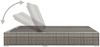 vidaXL Doppel-Sonnenliege Poly Rattan Grau 312155 Bild 3