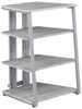 Vicco Bücherregal Tonar, Grau, 61 x 78 cm 4 offene Ablageflächen, 1-tlg. Bild 2