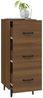Sideboard, Kommode Braun Eichen-Optik 34,5x34x90 cm Holzwerkstoff j1383p Bild 4