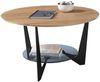 Couchtisch Cadiz - Eiche / Glas Bild 3