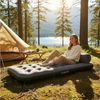 Avenli Luftmatratze Camping für 1 Person mit Fußpumpe 191 x 73 x 22 cm Single-Size, (Luftbett einfach aufblasbar mit integrierter Luftpumpe, 1-St, für Indoor und Outdoor mit beflockter Oberfläche), Ideal als Reisebett oder Isomatte Bild 4