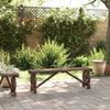 vidaXL Gartenbank 115 cm Massivholz Tanne 365112 Bild 3