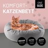 Lumaland Katzenbett Cord 60x20cm grau vakuumiert Bild 2